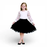 23 Nisan Kız Çocuk Kelebekli Gösteri Kıyafeti