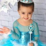 Elsa Prenses Kostümü ve Aksesuar Seti