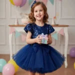 Fiyonk detaylı şık tasarım tütü etek