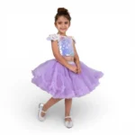 Fosforlu Pembe Kız Çocuk Tütü Etek