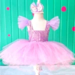 Rapunzel Elbisesi Kısa Model Ön Görünüm