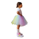 Unicorn Kız Çocuk Kabarık Tütü Etek Ön Görünüm